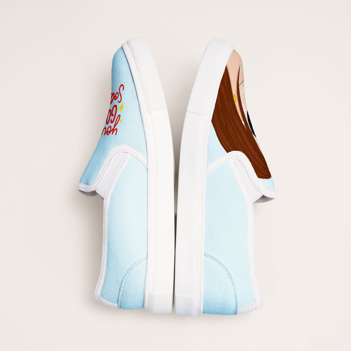 Golden Girl Slipons - The Quirky Naari
