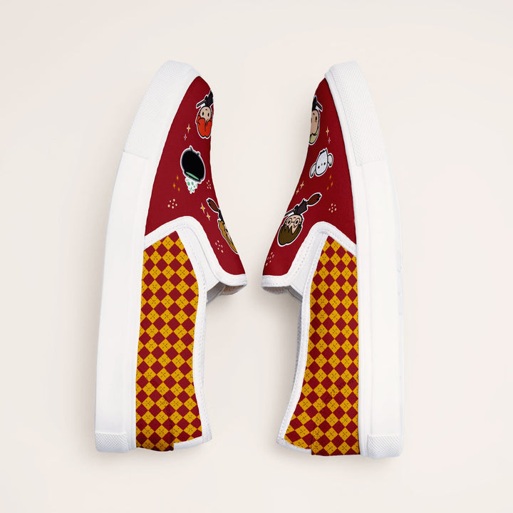 Gryffindor House Slipons - The Quirky Naari