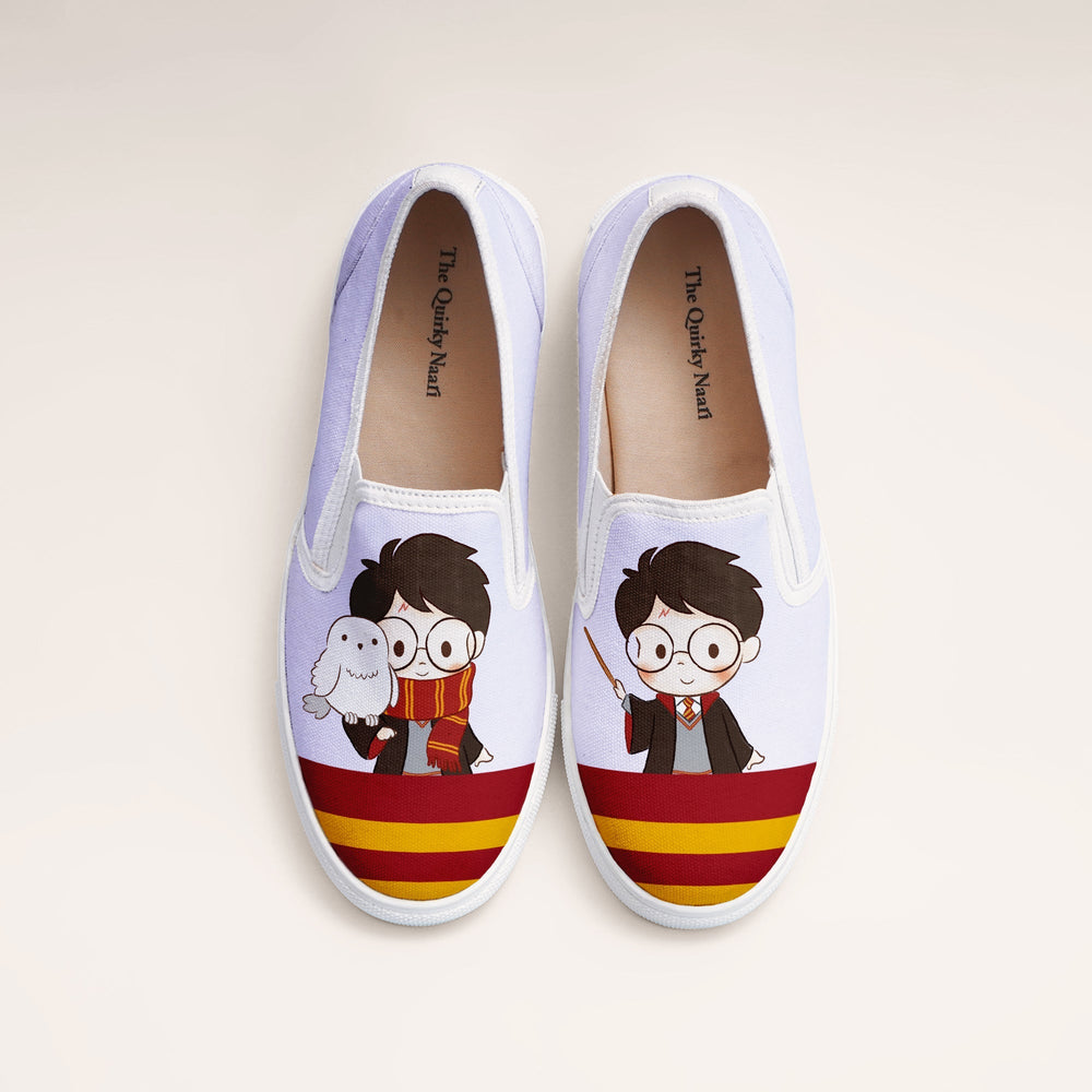 Harry & Hedwig Slipons - The Quirky Naari