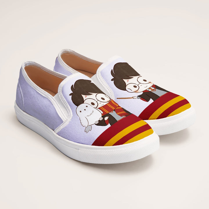 Harry & Hedwig Slipons - The Quirky Naari