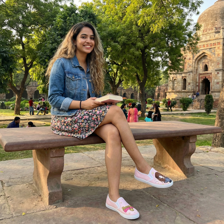 Hermoine Granger Slipons - The Quirky Naari