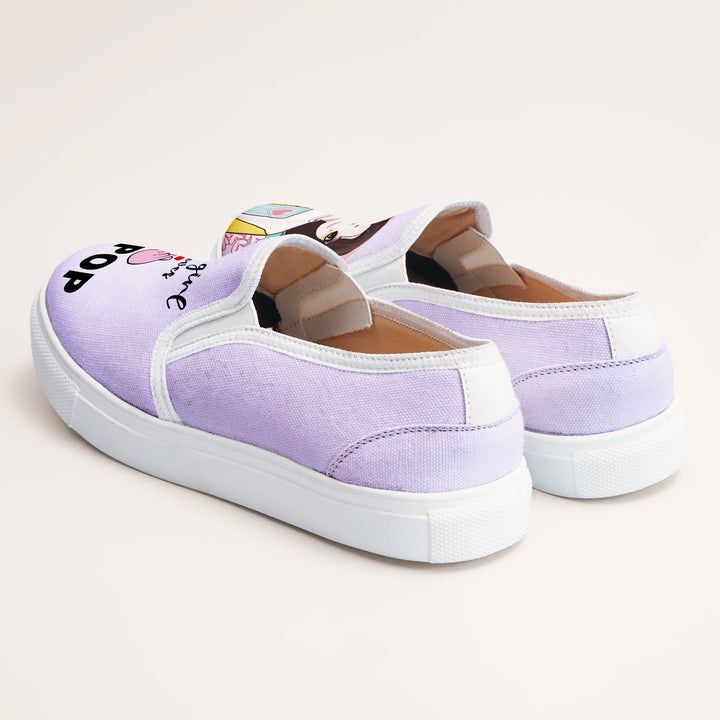 K - Pop Girl Slipons - The Quirky Naari