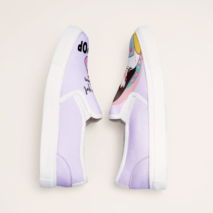 K - Pop Girl Slipons - The Quirky Naari