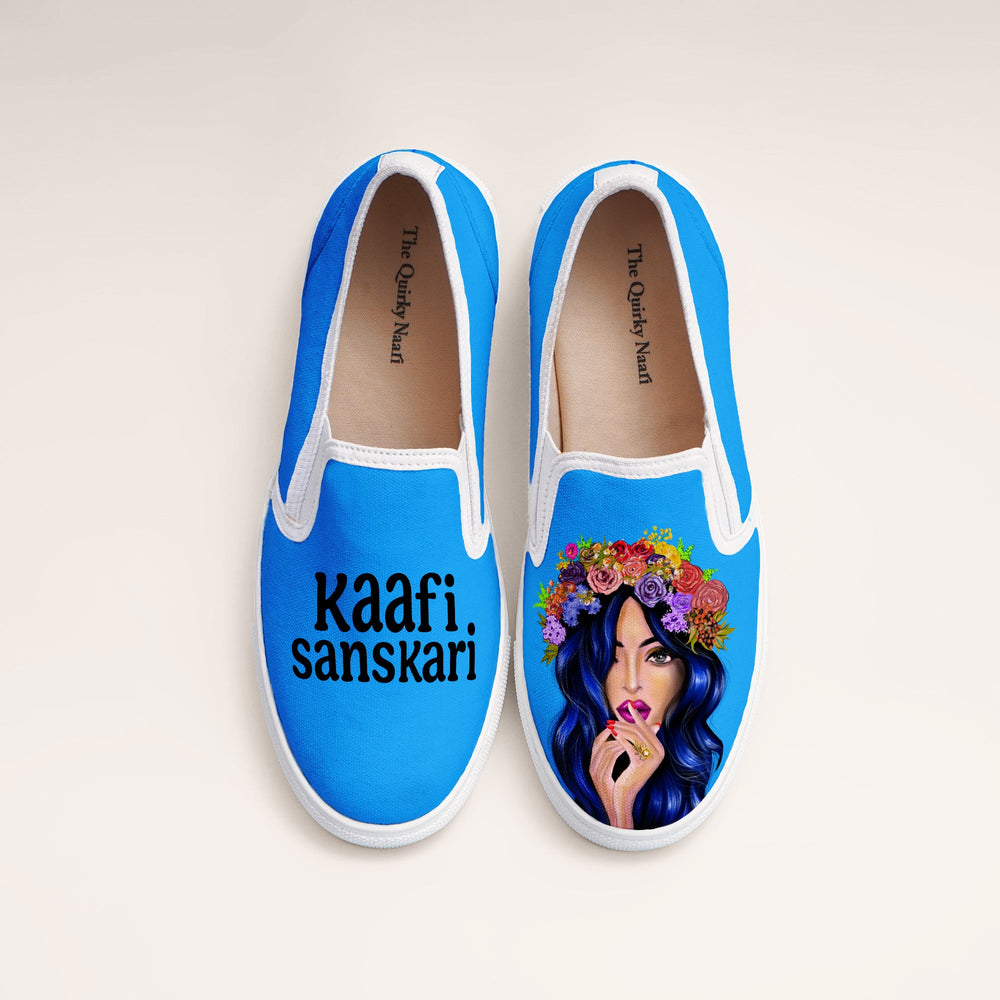 Kaafi Sanskari Slipons - The Quirky Naari