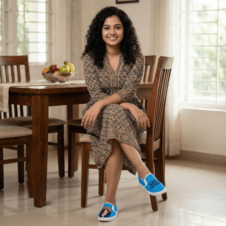 Kaafi Sanskari Slipons - The Quirky Naari