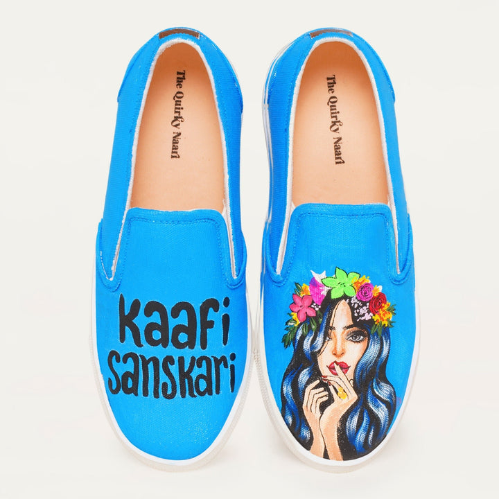 Kaafi Sanskari Slipons - The Quirky Naari