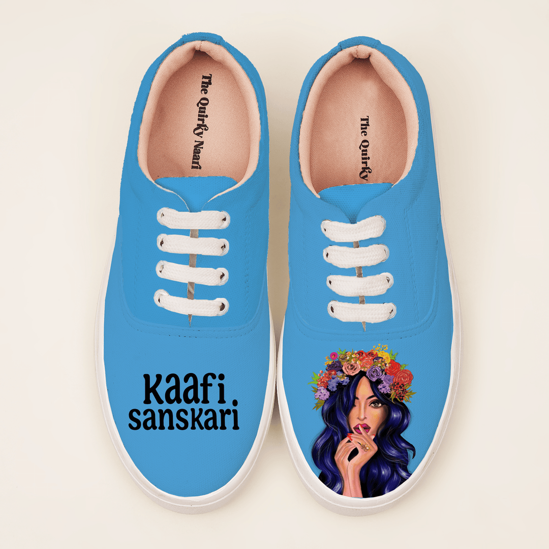 Kaafi Sanskari Sneakers - The Quirky Naari