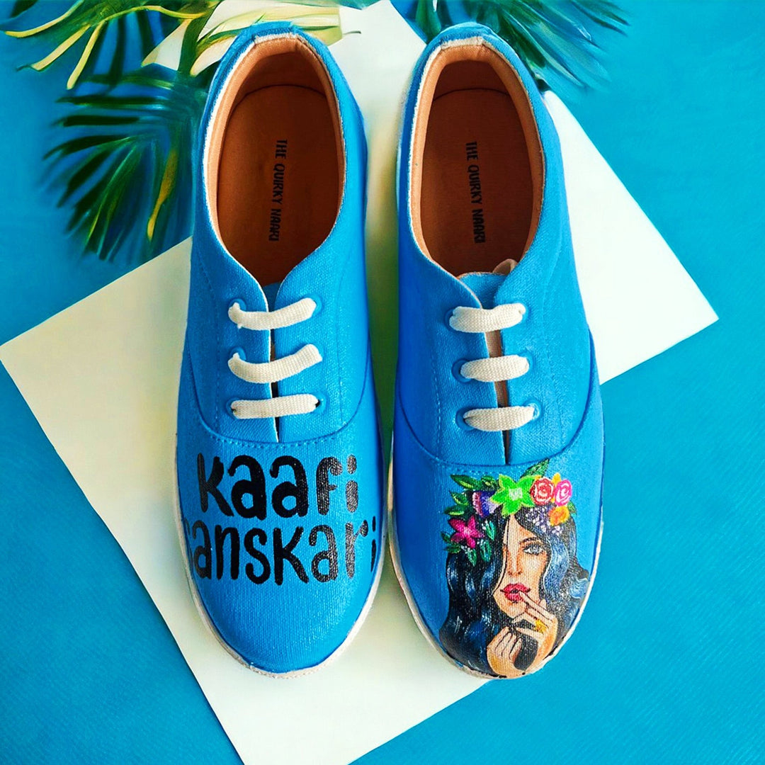 KAAFI SANSKARI SNEAKERS - The Quirky Naari