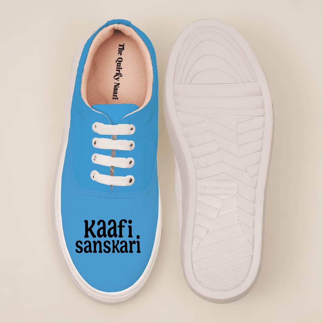 Kaafi Sanskari Sneakers - The Quirky Naari
