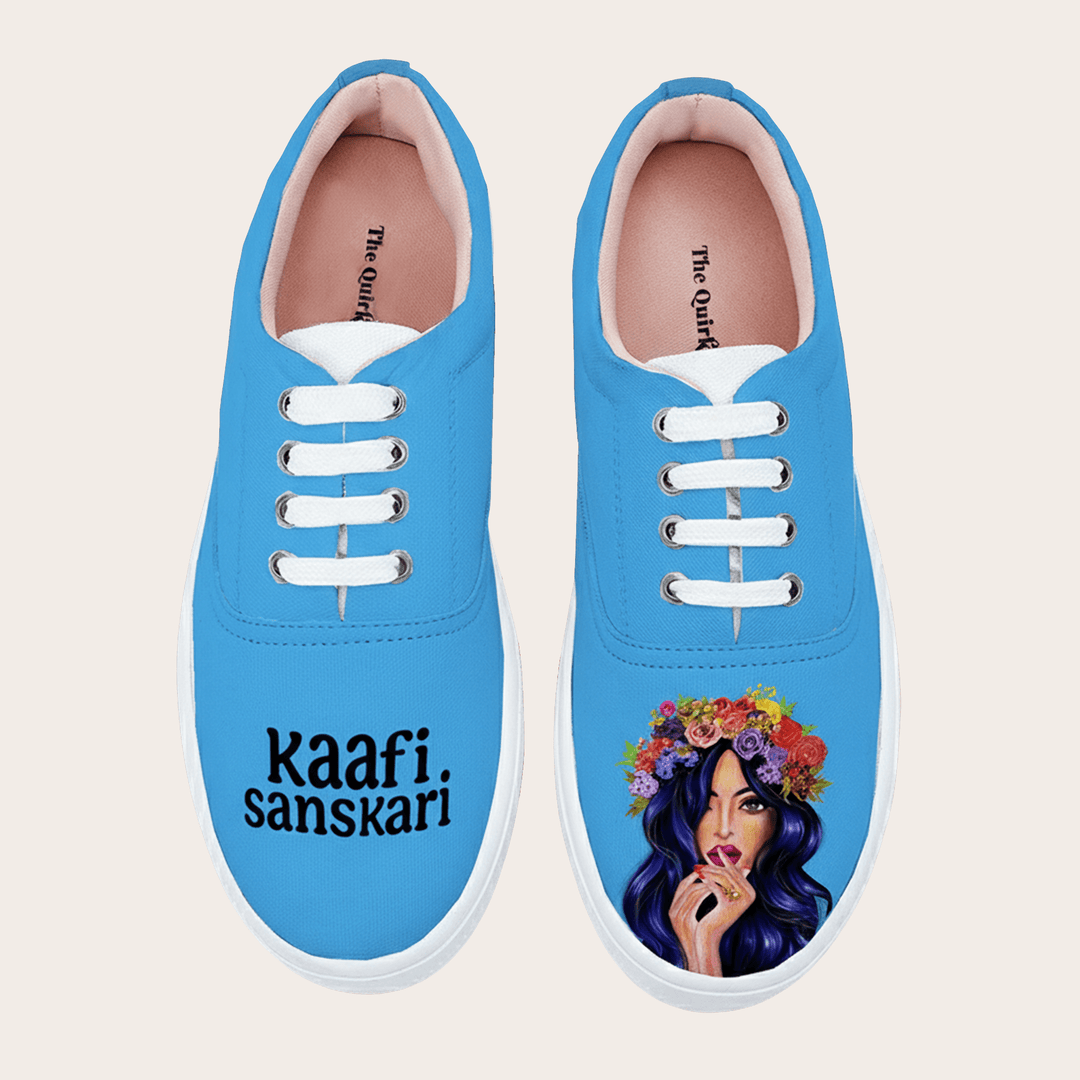 Kaafi Sanskari Sneakers - The Quirky Naari