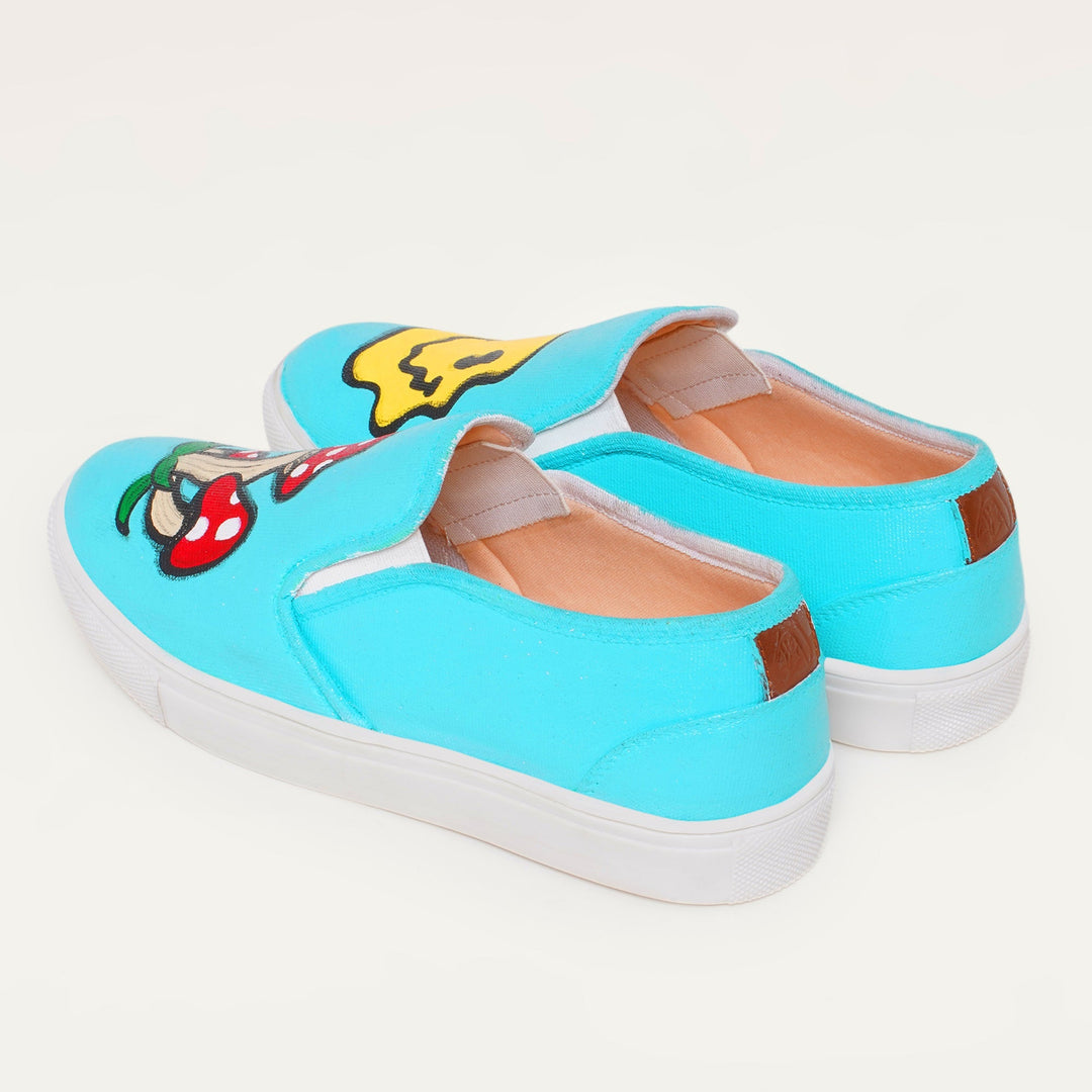 Magic Shroom Slipons - The Quirky Naari