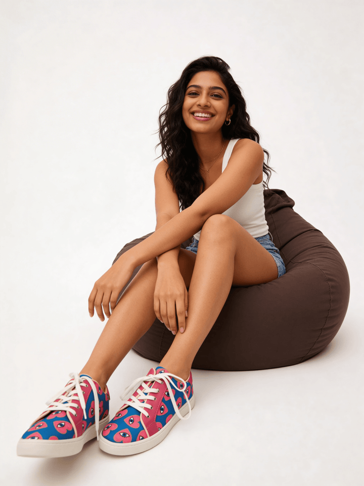 MesmerEyes Sneakers - The Quirky Naari