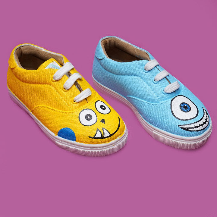 Mismatch Minion Sneakers - The Quirky Naari