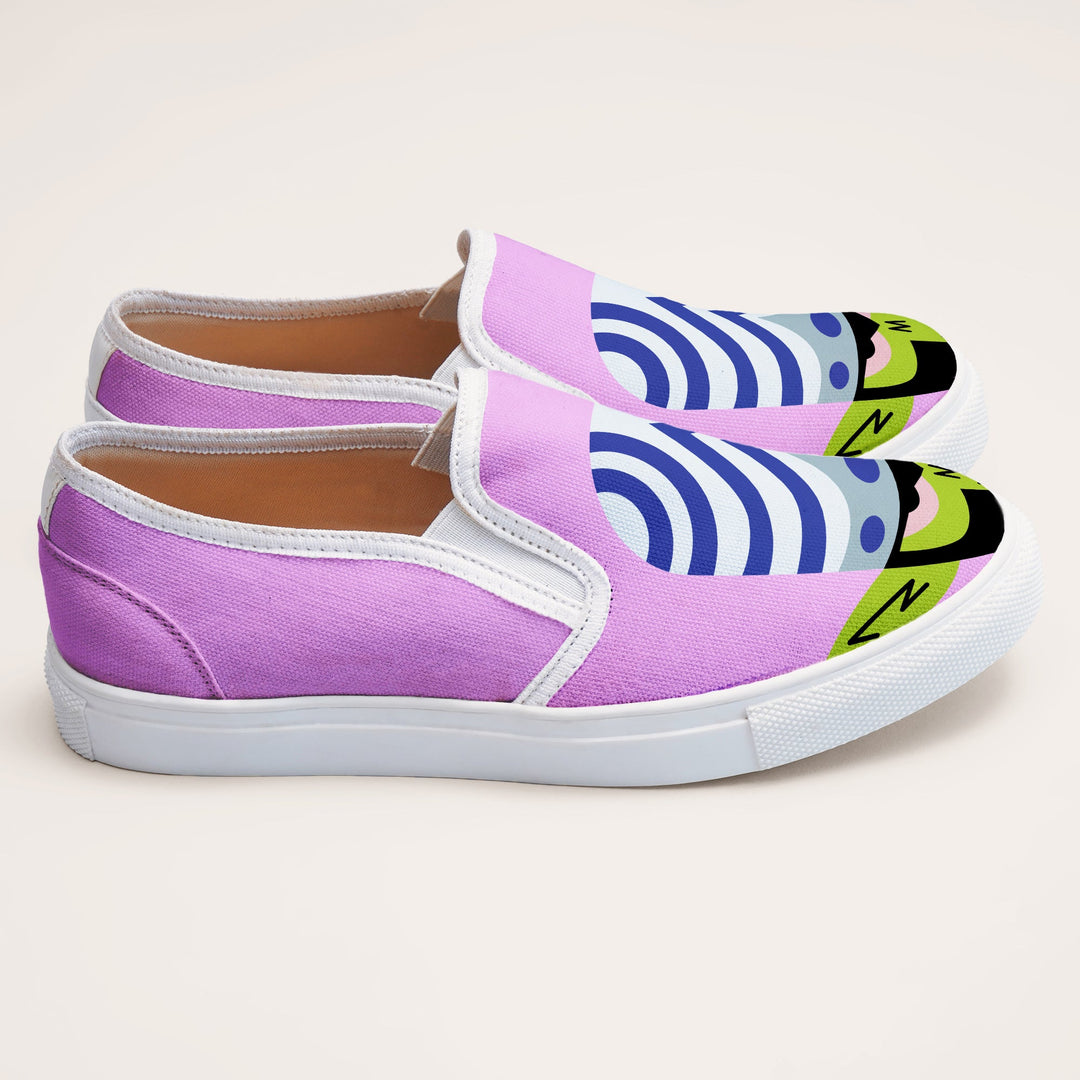 Mojo Jojo: PPG Slipons - The Quirky Naari