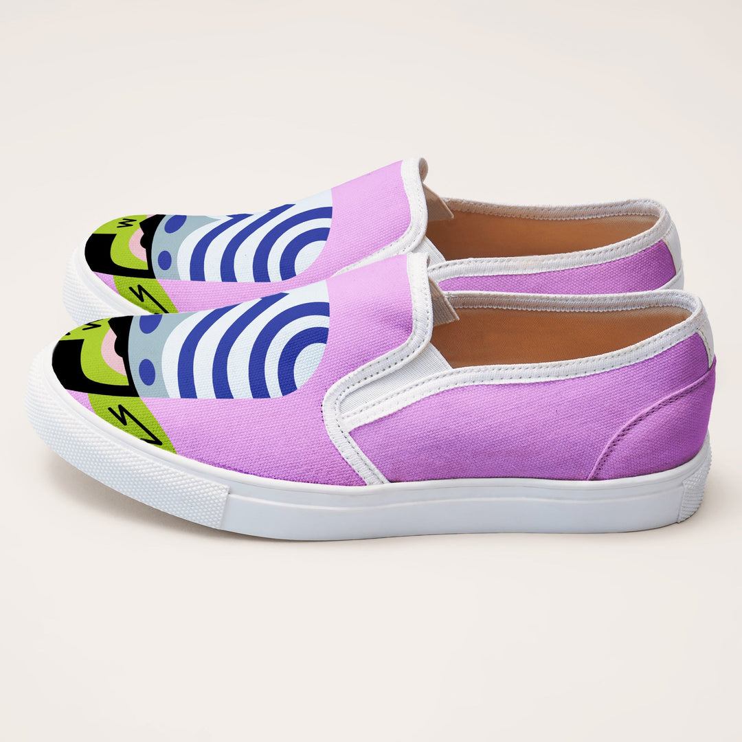 Mojo Jojo: PPG Slipons - The Quirky Naari