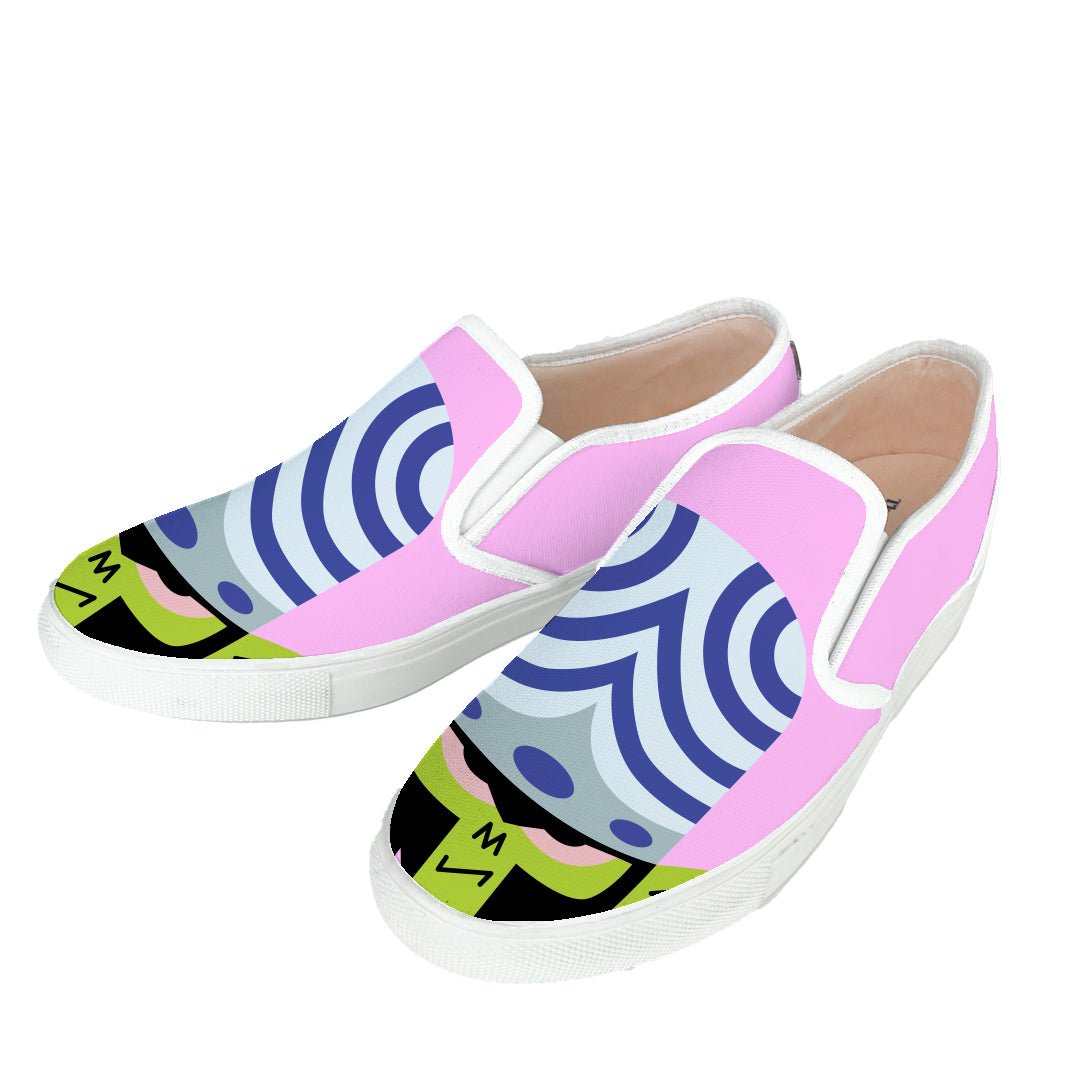 Mojo Jojo: PPG Slipons - The Quirky Naari