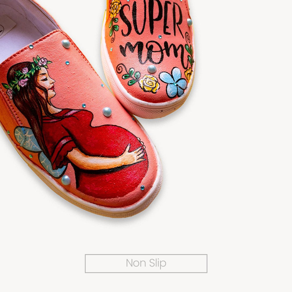 Mom to be Slipons - The Quirky Naari
