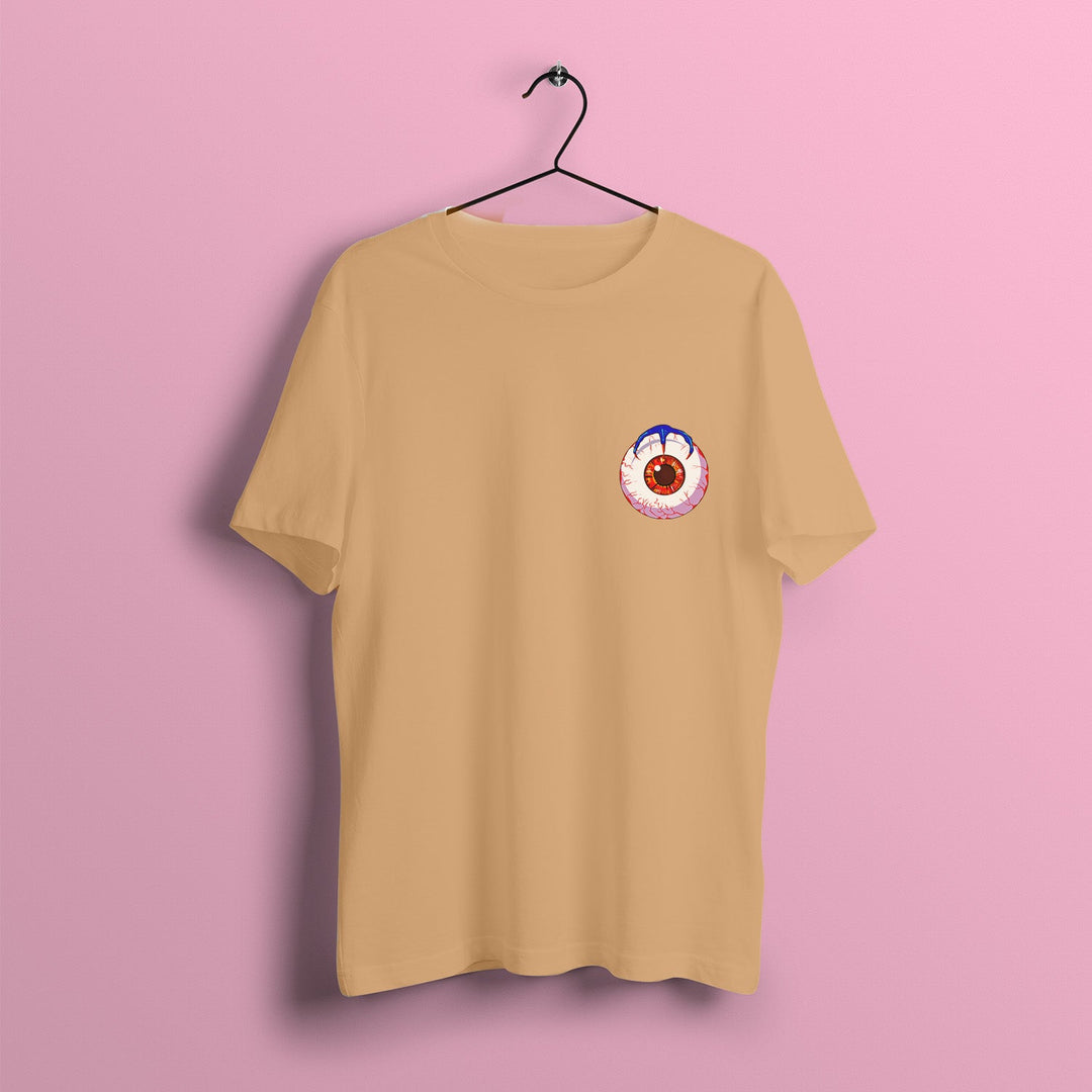 Monster Munch T - shirt - Beige - The Quirky Naari