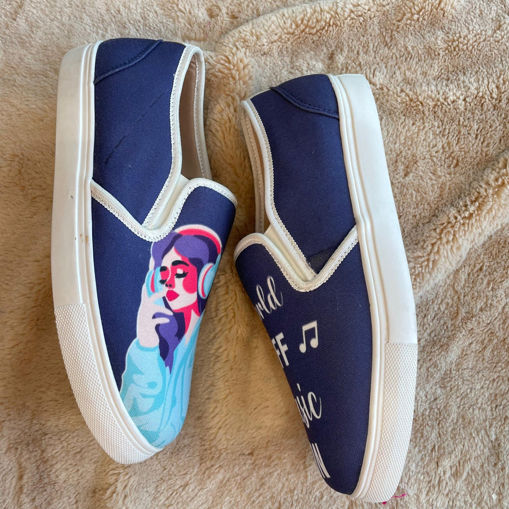 Music On Slipons - The Quirky Naari