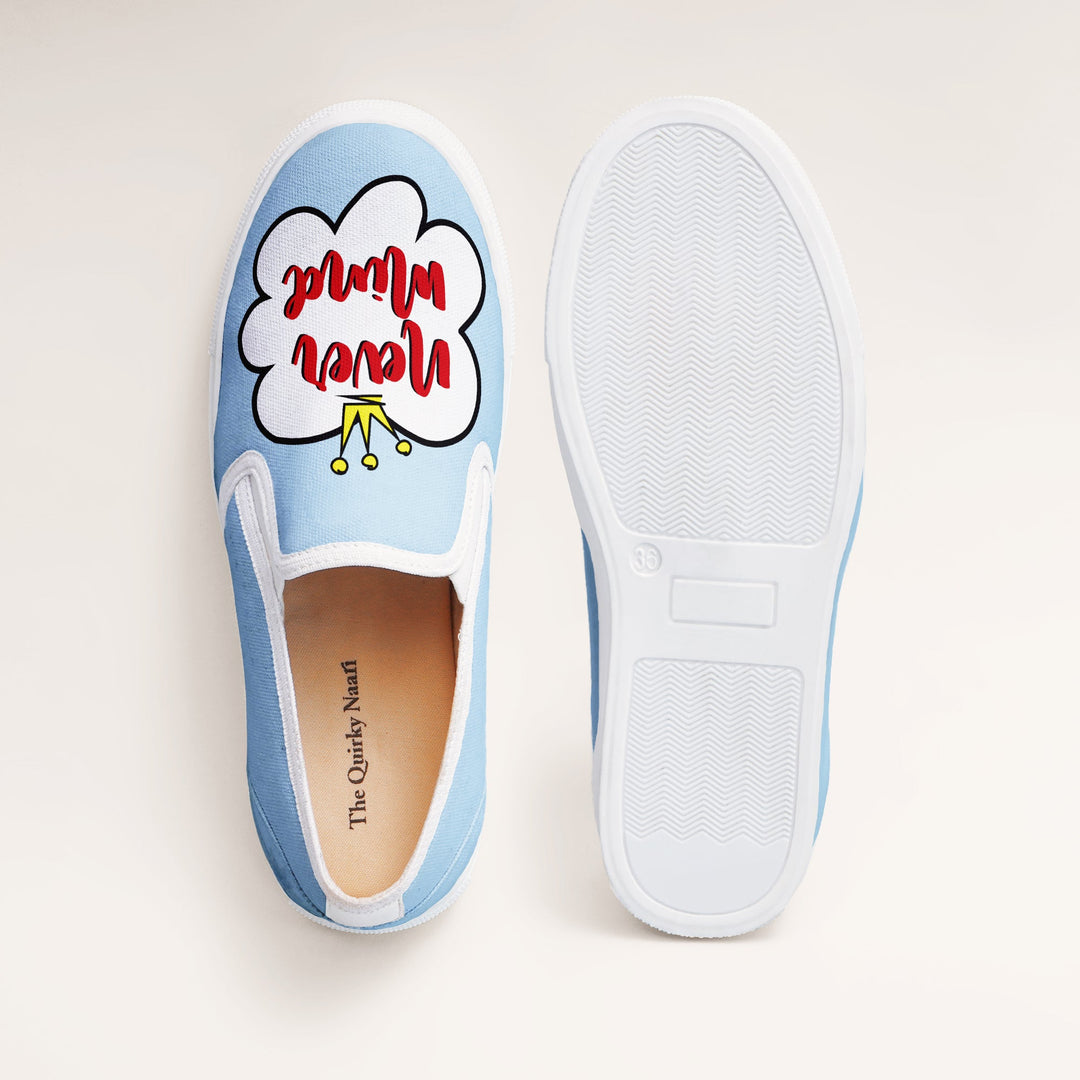 NeverMind Slipons - The Quirky Naari