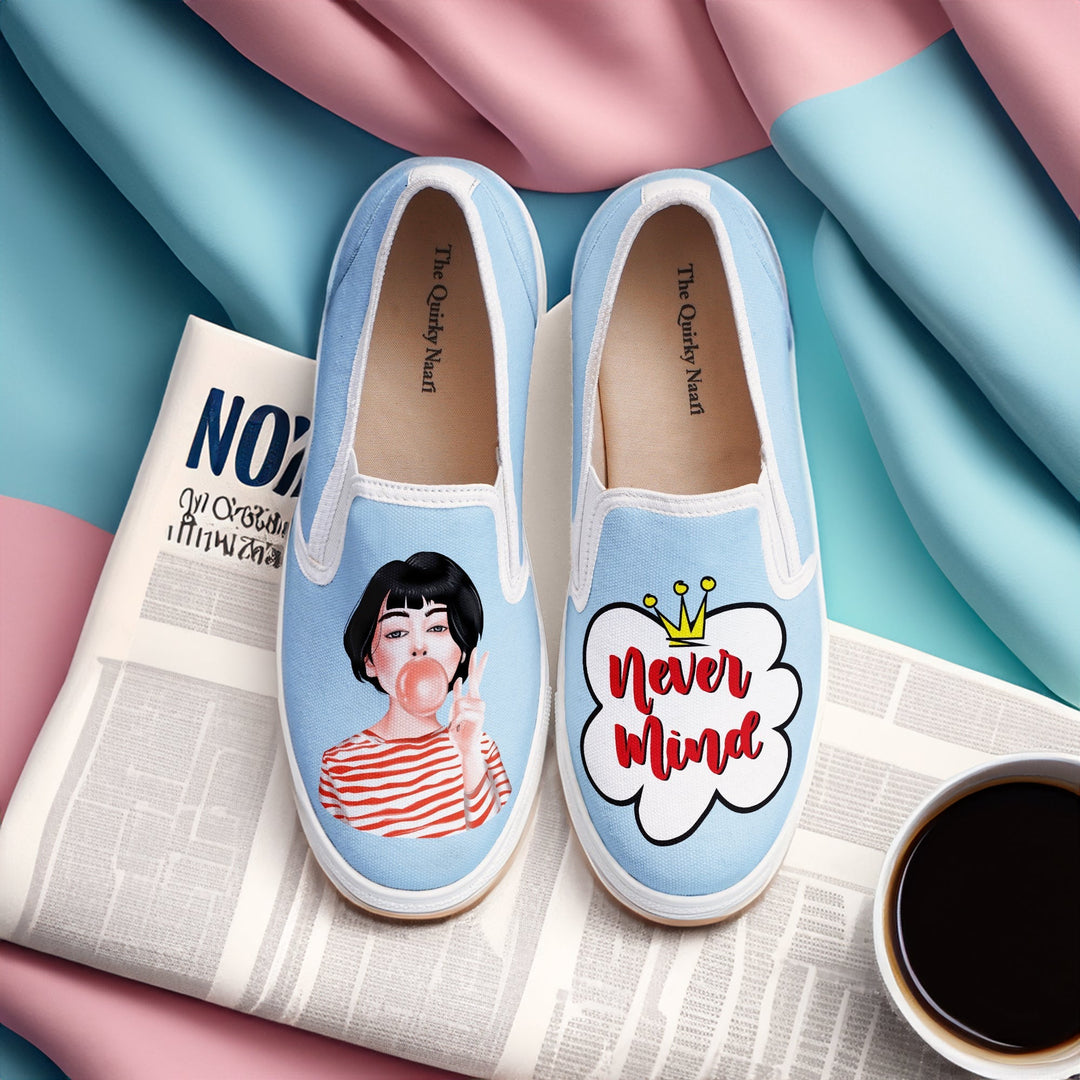 NeverMind Slipons - The Quirky Naari