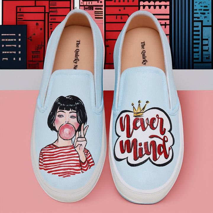 NeverMind Slipons - The Quirky Naari