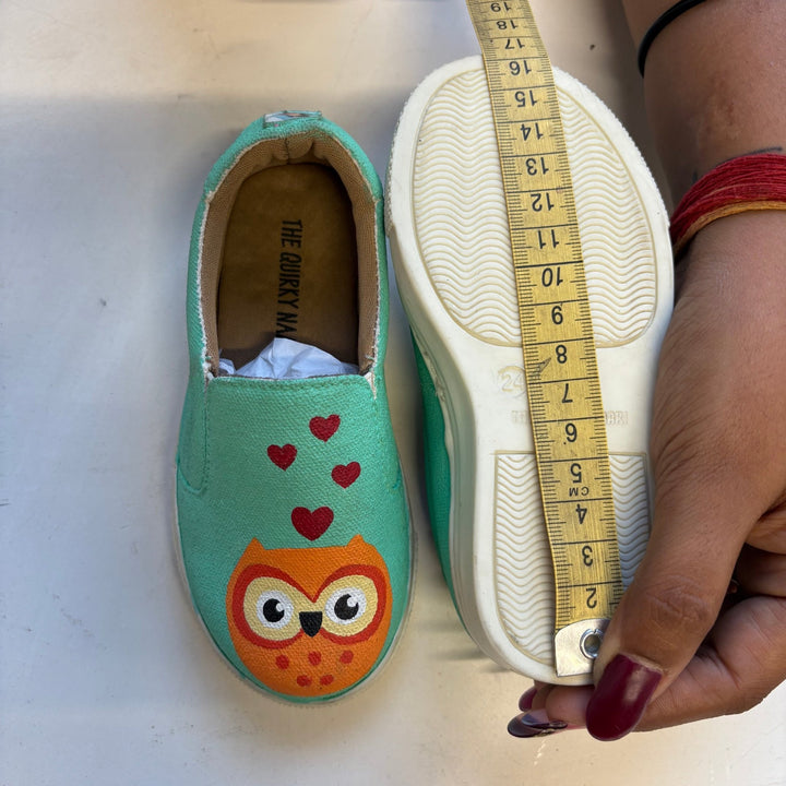 Owl shoes - The Quirky Naari