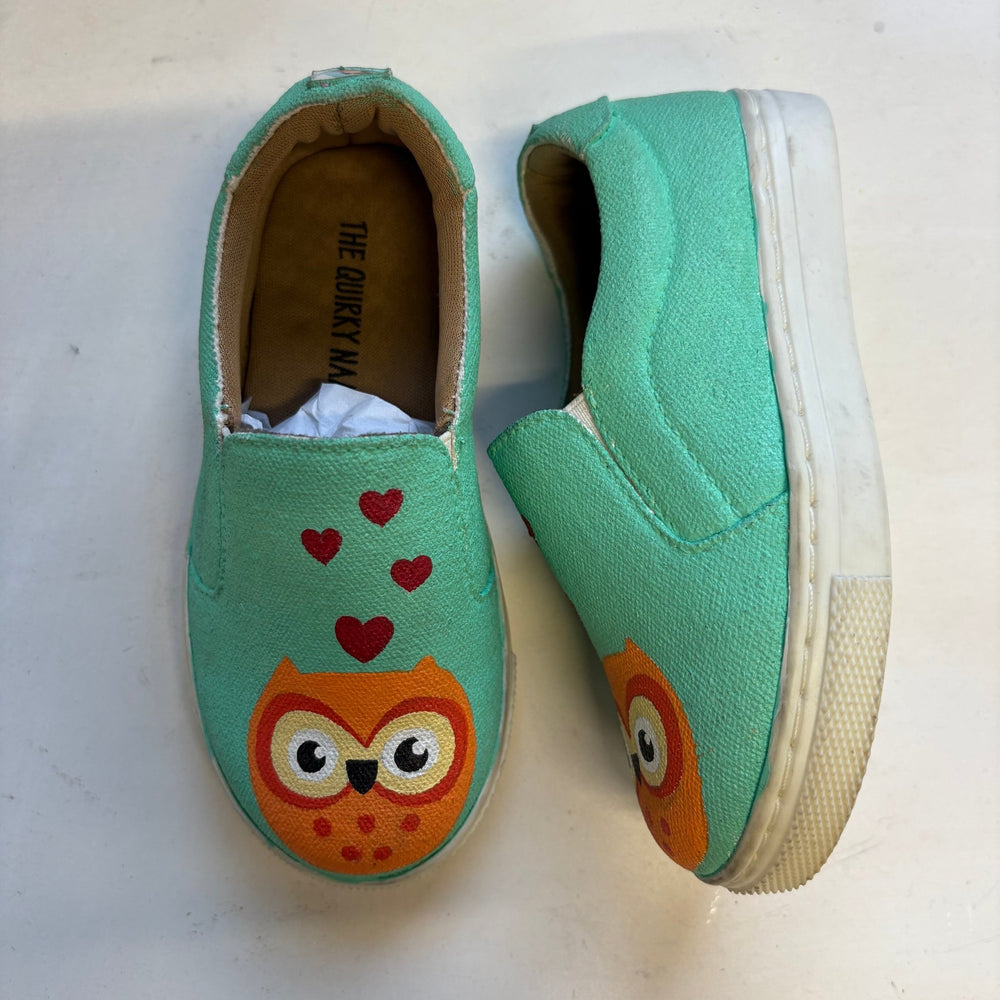 Owl shoes - The Quirky Naari