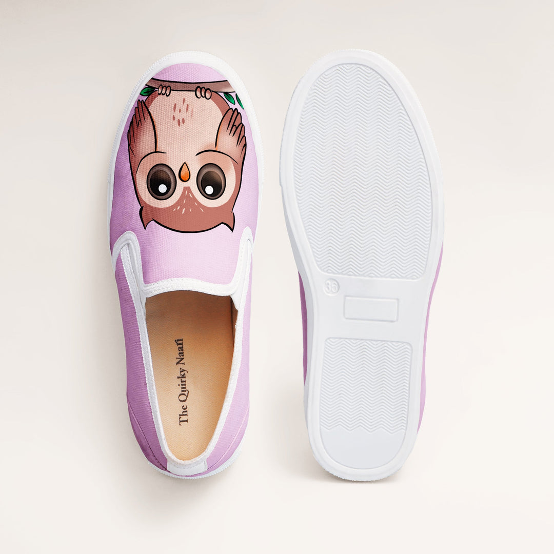 Owlish Slipons - The Quirky Naari