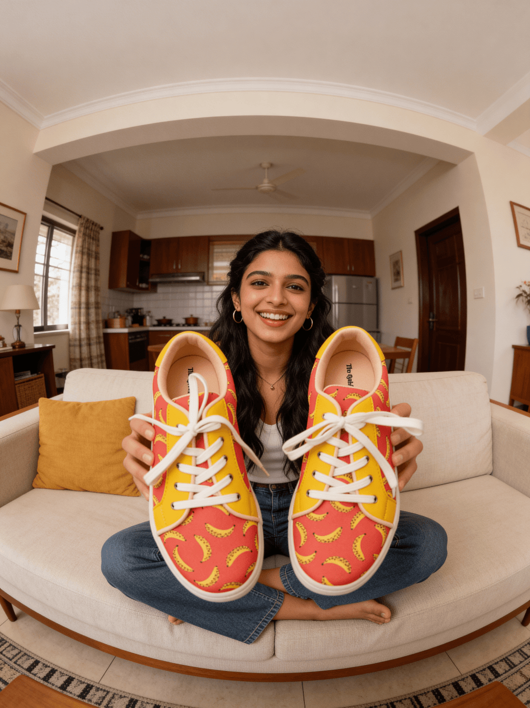 Peel Appeal Sneakers - The Quirky Naari
