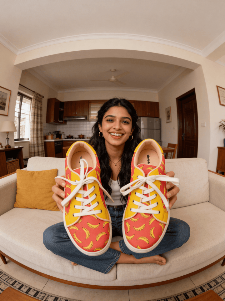 Peel Appeal Sneakers - The Quirky Naari