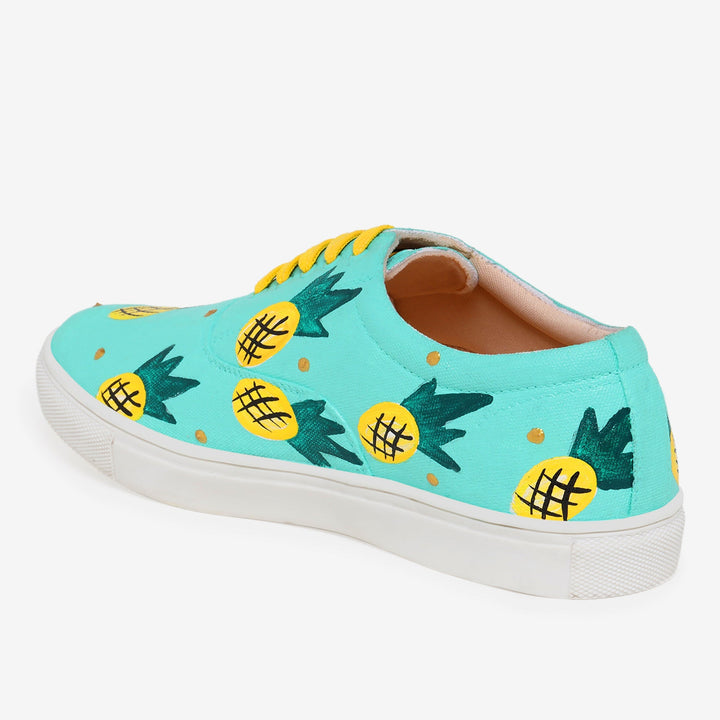 Pineapple Sneakers - The Quirky Naari