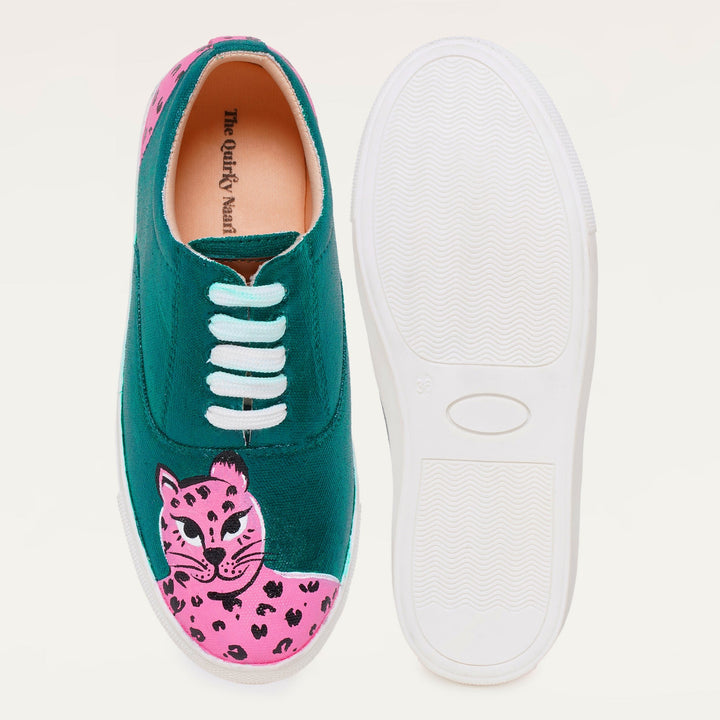 Pink Panther Sneakers - The Quirky Naari