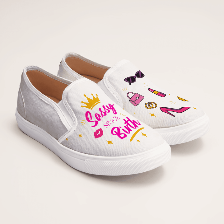 Sassy Era Slipons - The Quirky Naari