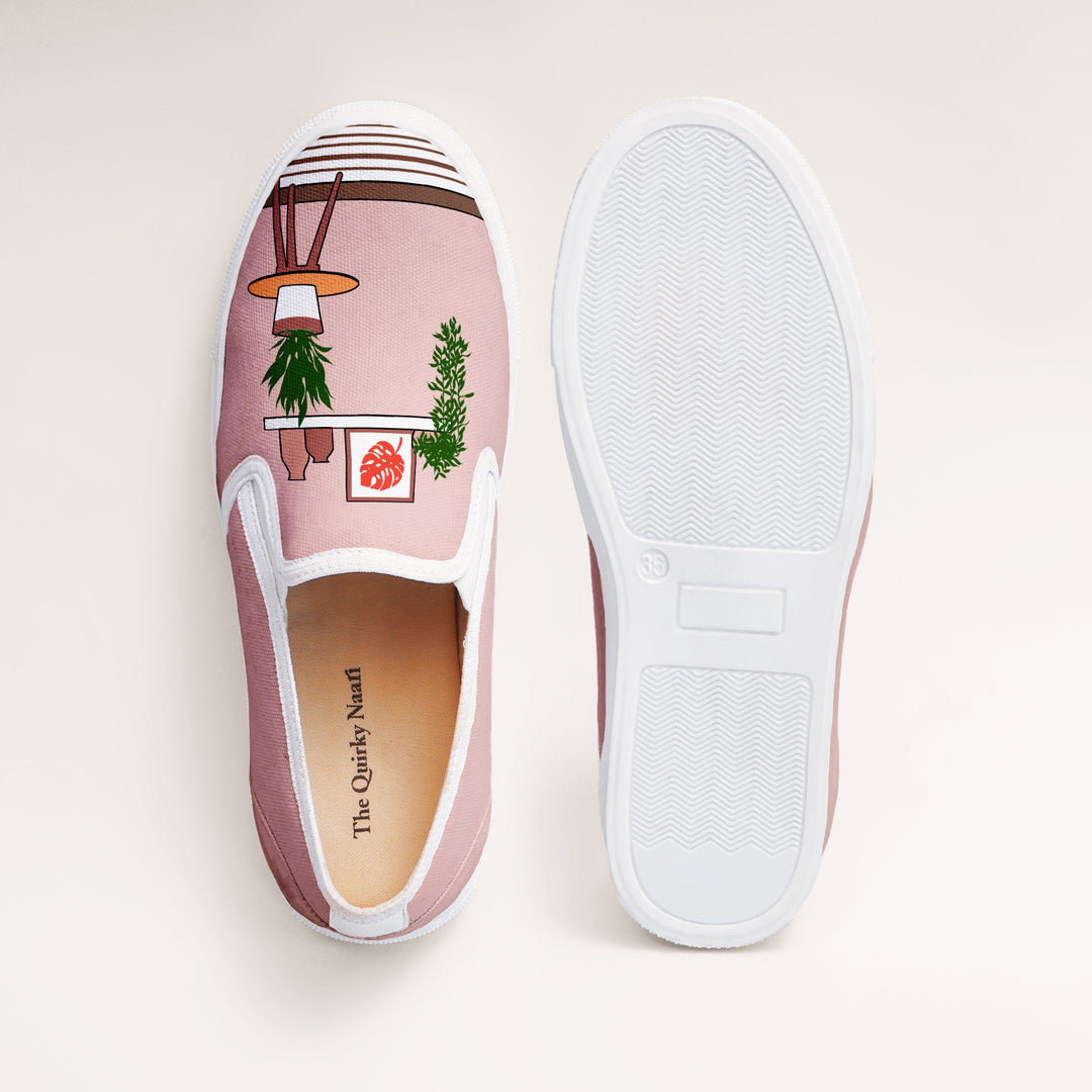 Self Love Slipons - The Quirky Naari