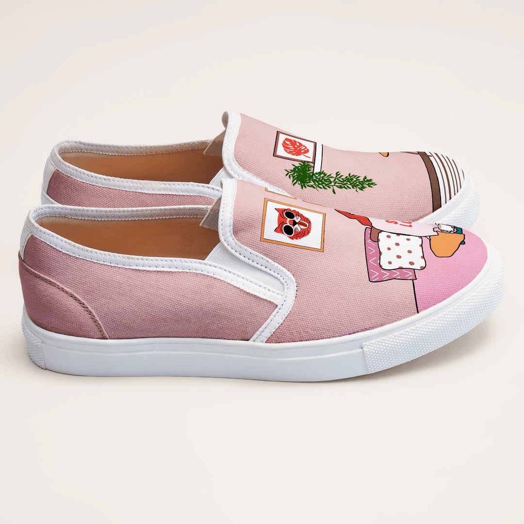 Self Love Slipons - The Quirky Naari