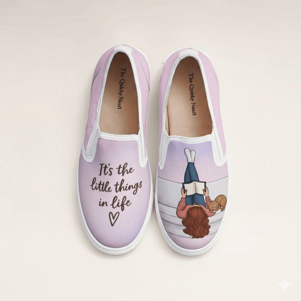 Slow Living Slipons - The Quirky Naari