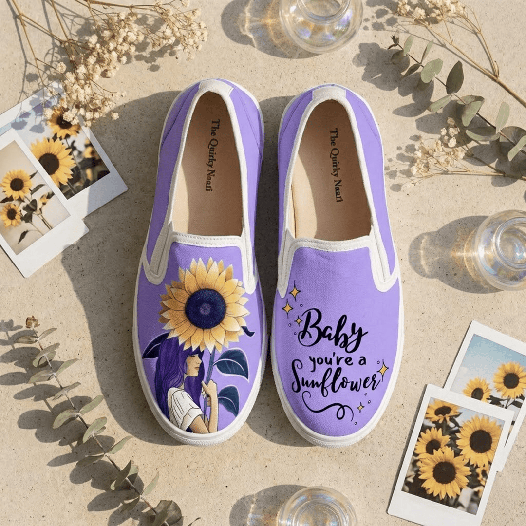 Sun Kissed Slipons - The Quirky Naari