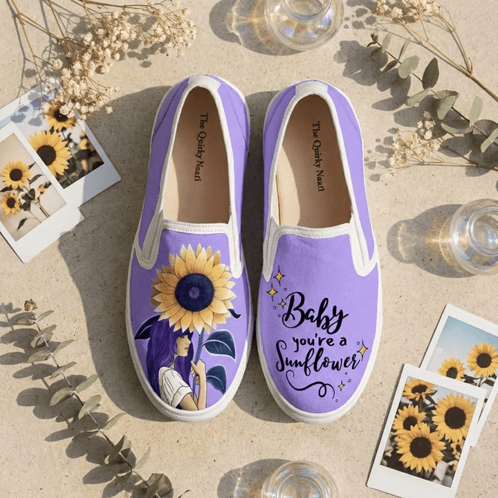 Sun Kissed Slipons - The Quirky Naari