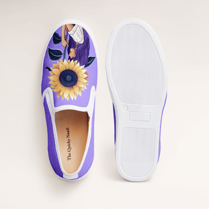 Sun Kissed Slipons - The Quirky Naari