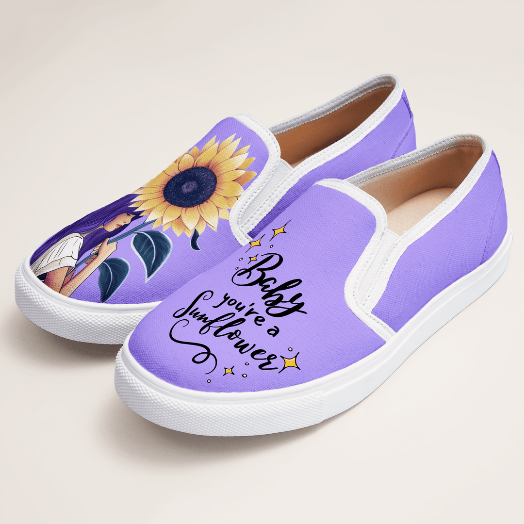 Sun Kissed Slipons - The Quirky Naari