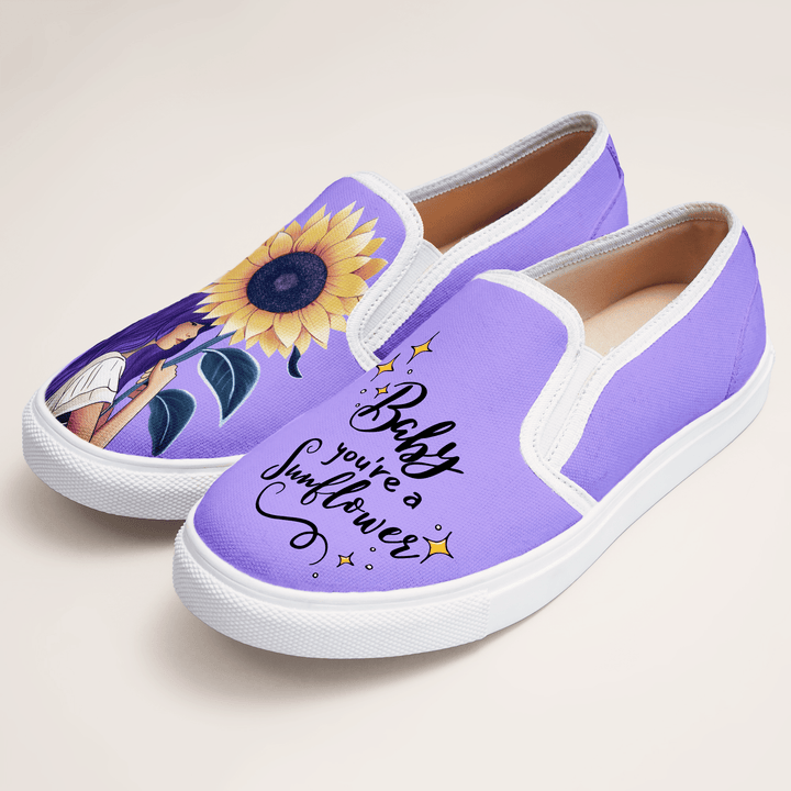 Sun Kissed Slipons - The Quirky Naari