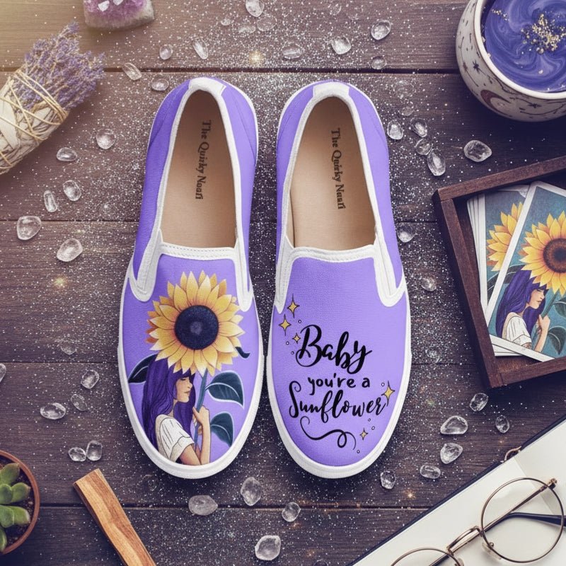 Sun Kissed Slipons - The Quirky Naari