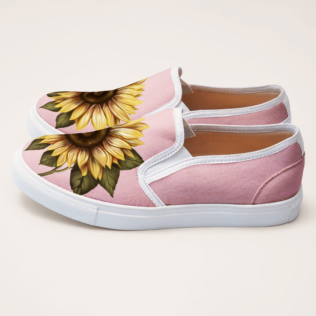 Sunflower Days Slipons - The Quirky Naari