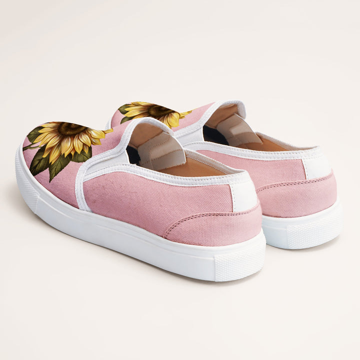 Sunflower Days Slipons - The Quirky Naari