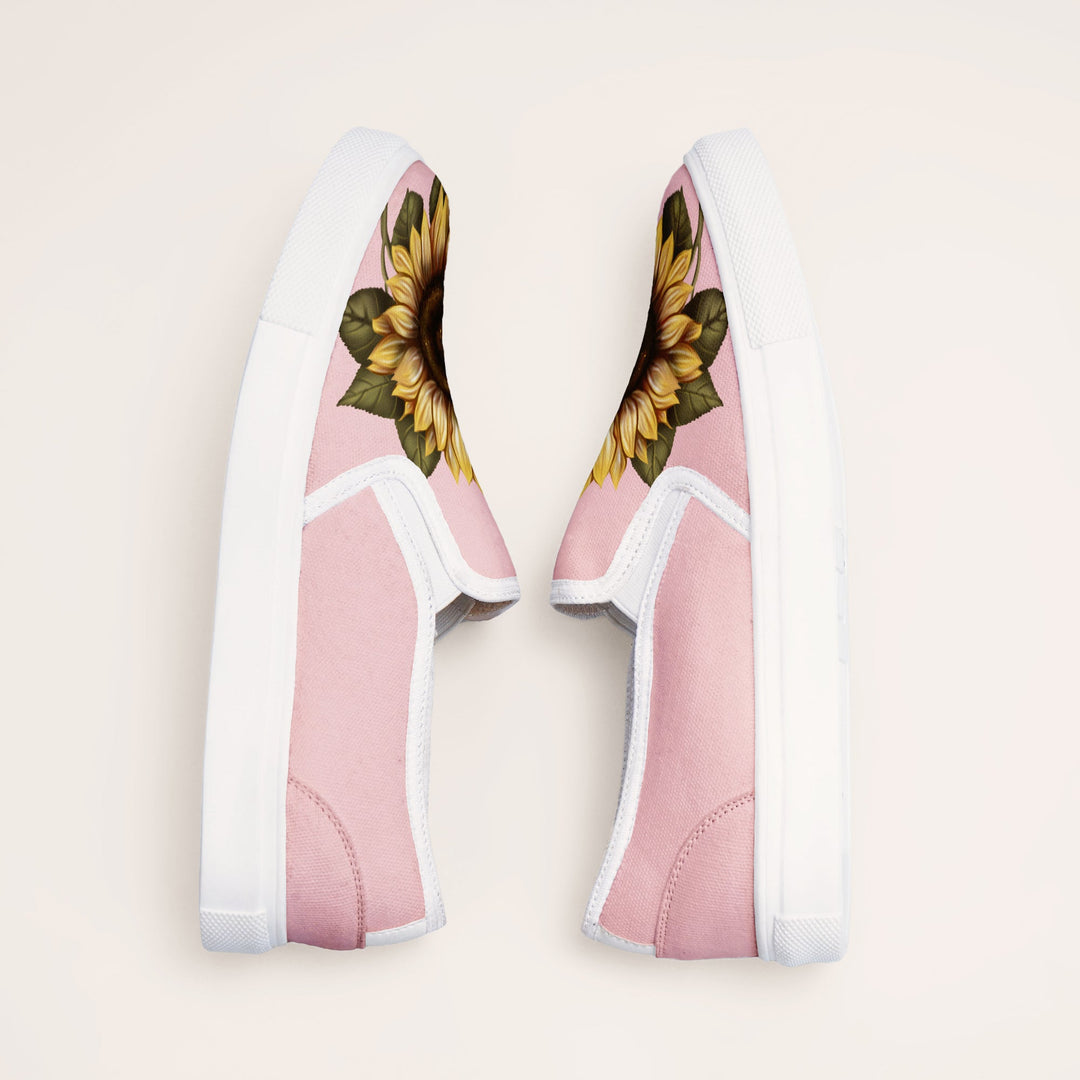 Sunflower Days Slipons - The Quirky Naari