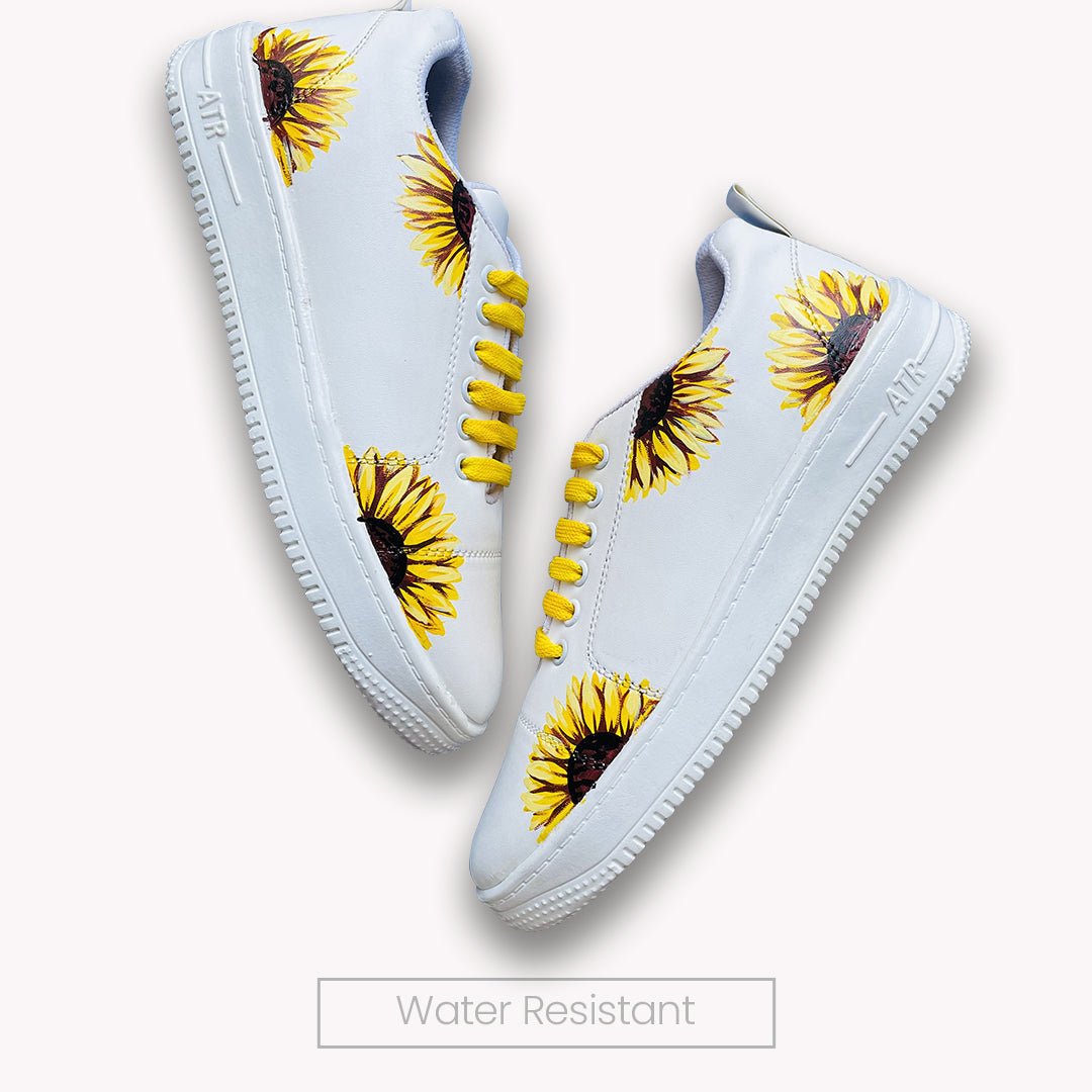 Sunflower Sneakers - The Quirky Naari