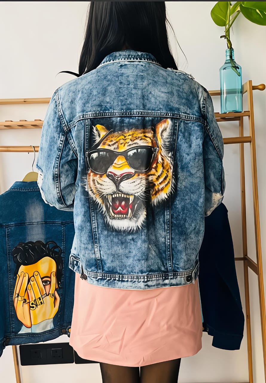Tiger Power Statement Jacket - The Quirky Naari