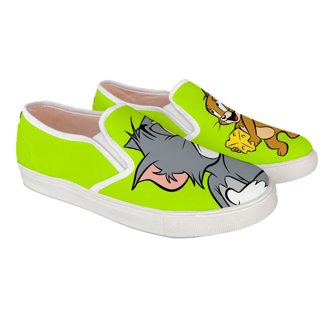 Tom & Jerry Slipons - The Quirky Naari