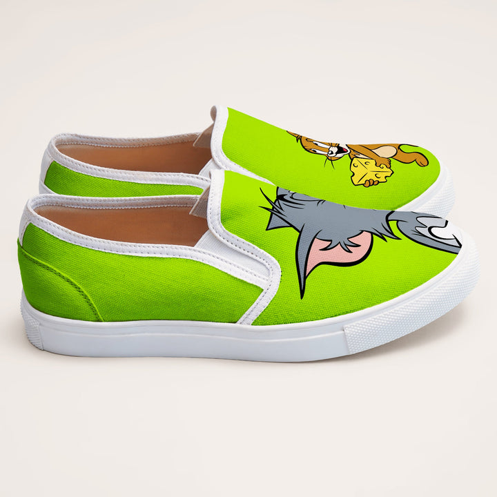 Tom & Jerry Slipons - The Quirky Naari